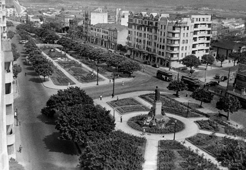 Praça Marechal Deodoro em 1942