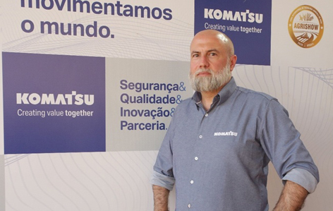 Chrystian Garcia diretor de Vendas KOMATSU