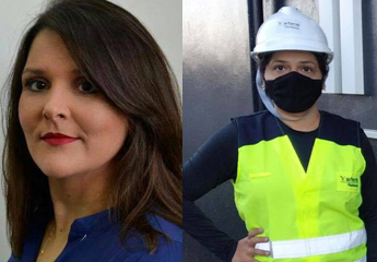 Engenheiras Debora e Rosiane