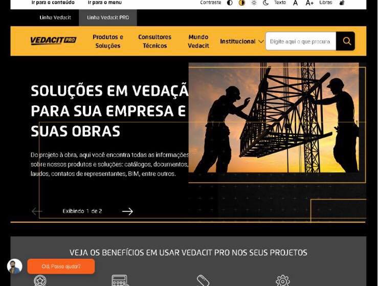 VEDACIT LANÇA SITE